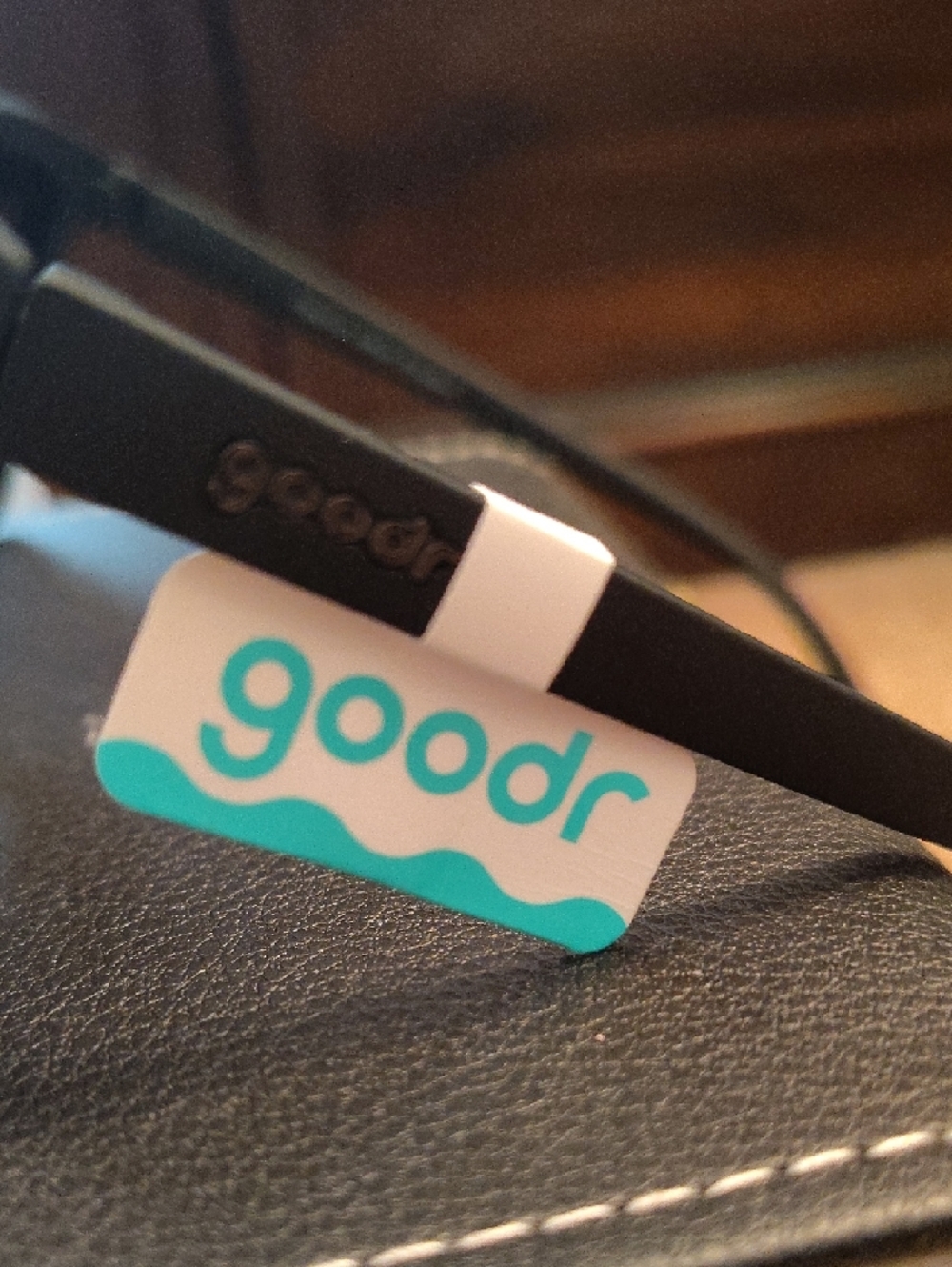 Matte Black Shield Sunglasses - Goodr - Picture 2 of 4